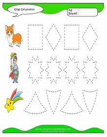 Çizgi Çalışma Sayfaları